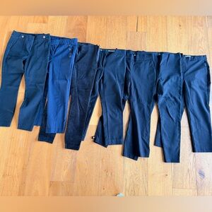 Set of Black and Blue Pants